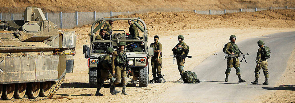 IDF soldiers in the field